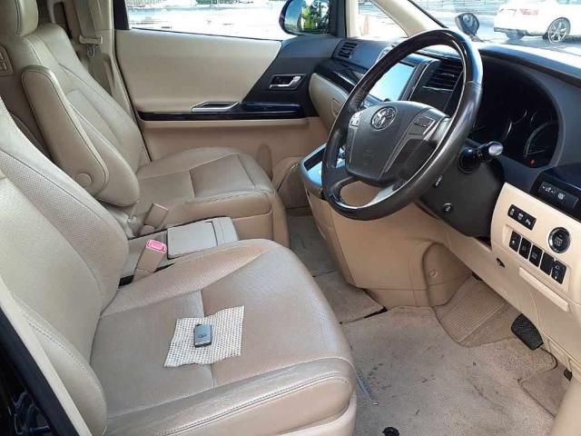 GGH25-8019872 - TOYOTA ALPHARD (Black - 2012)
